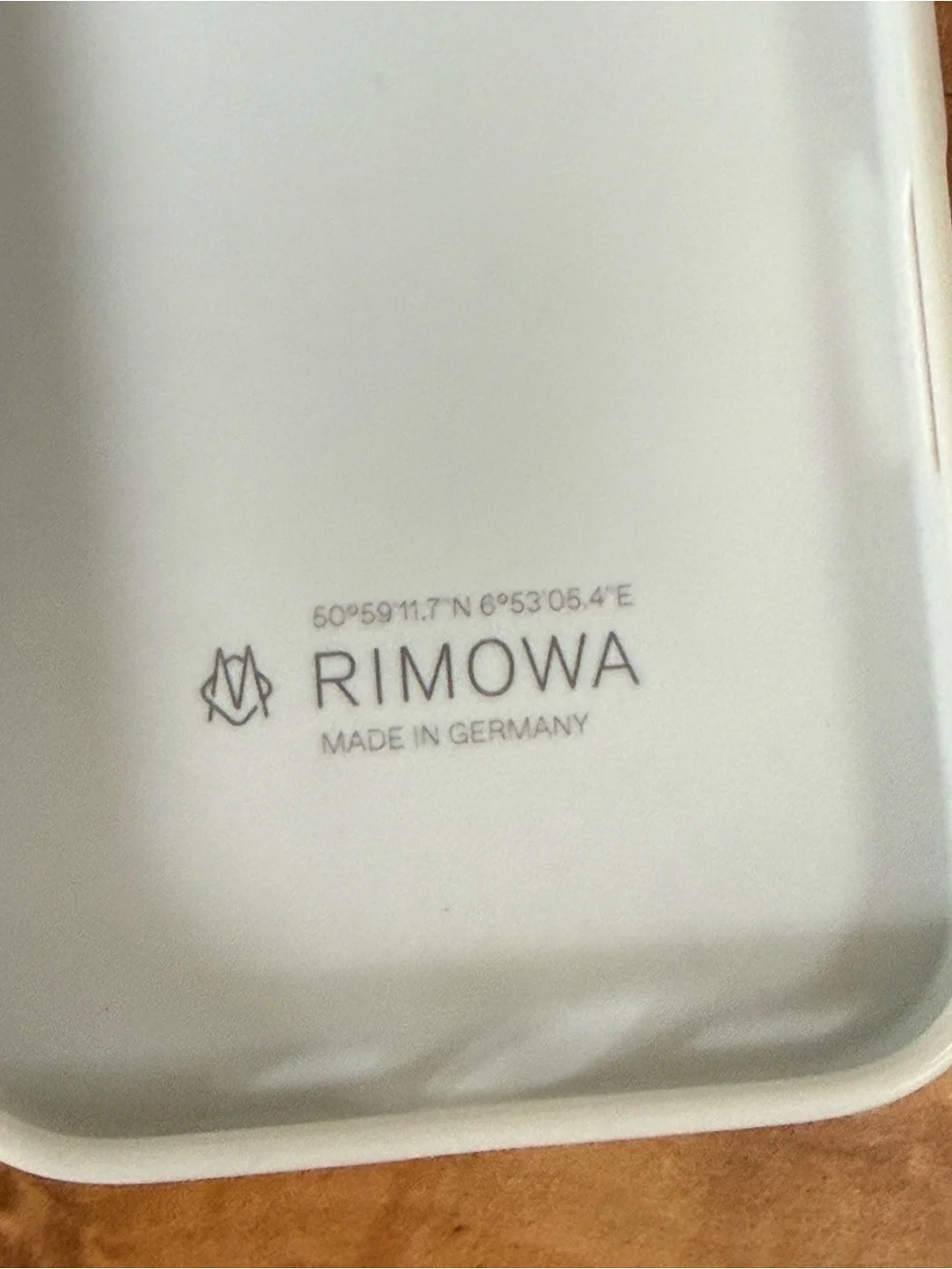 NEW RIMOWA iPhone 16 Pro Aluminium Case - Silver (Pristine, No Box)